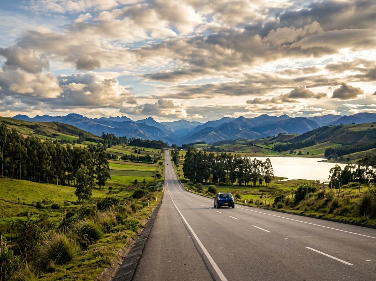 Road trips en carro cerca de Bogotá por la sabana y los Andes
